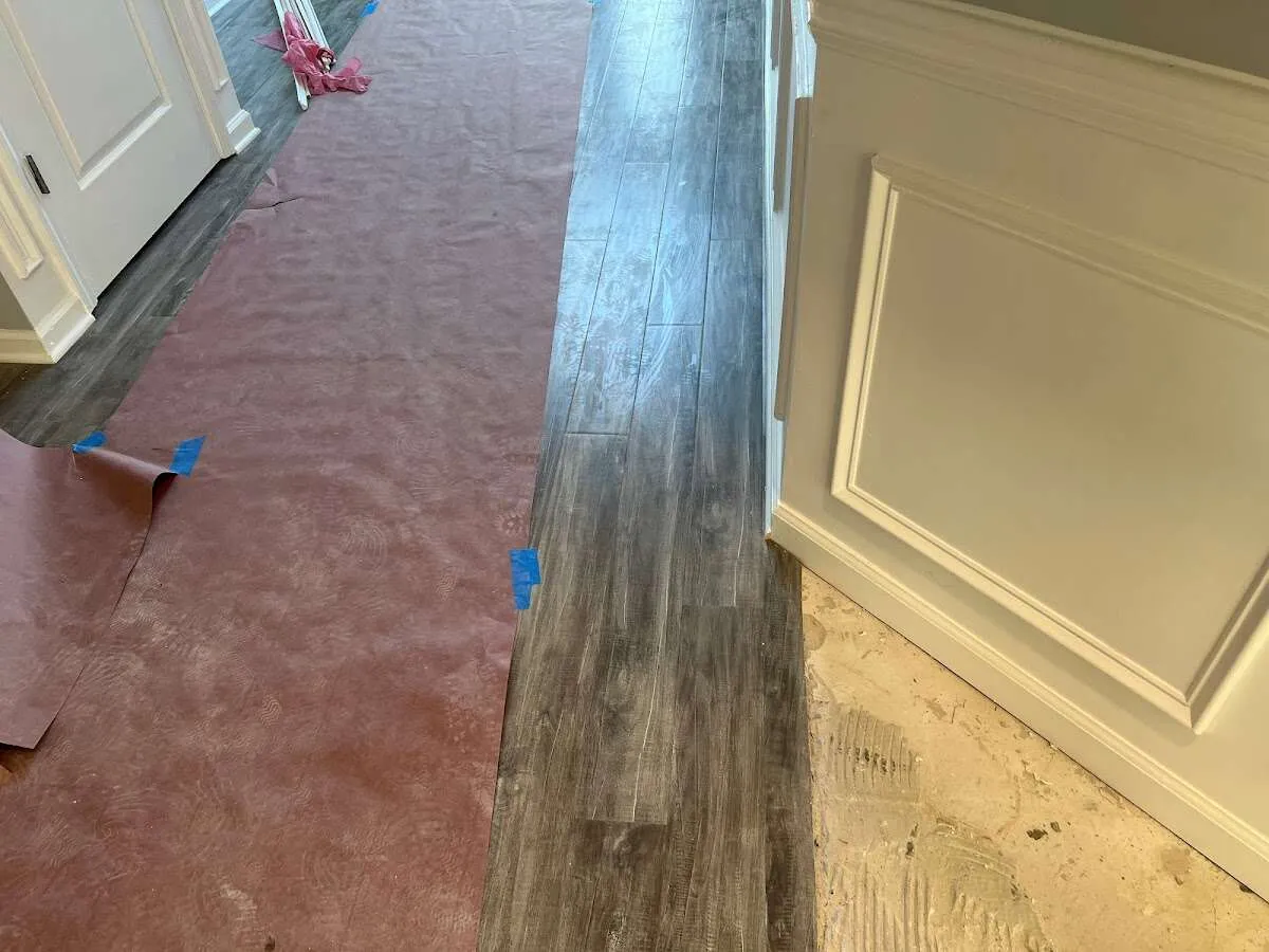 Completed marble shower restoration in Pleasantville